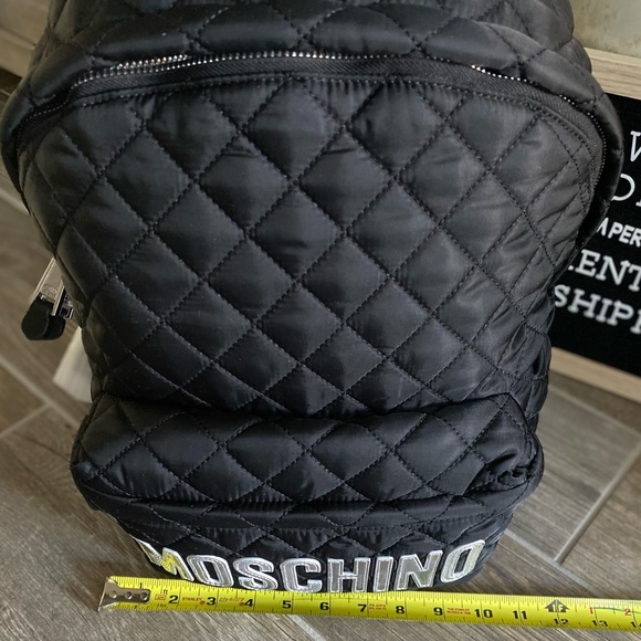 Moschino Quilted Logo Backpack main image 10